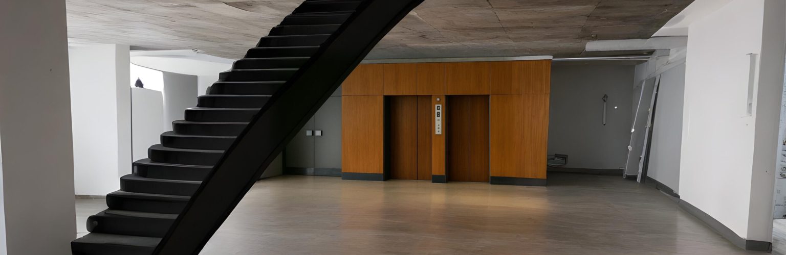 Passenger elevator cabin installed by Milton Elevator in Bhilai